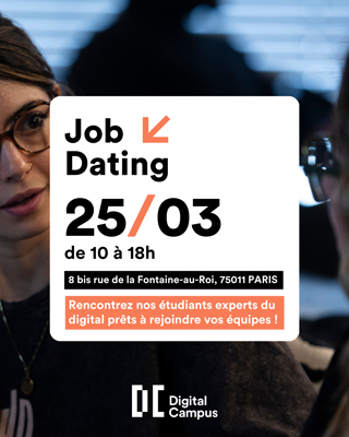 Job dating à l'école digital DC paris